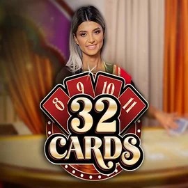 32 Cards by Ezugi, showcased at priced-upcasino.uk – game logo