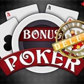 Bonus Poker Deluxe - 3 Hands slot icon by RTG (Reel Time Gaming), available at Priced Up Casino