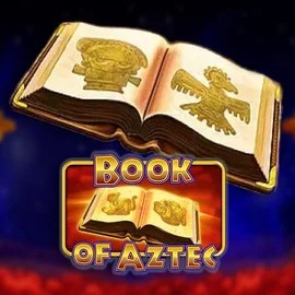 Book of Aztec logo by Amatic Industries Priced Up Casino