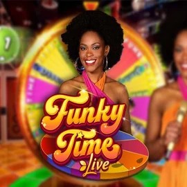 Funky Time slot icon by Evolution, available at Priced Up Casino