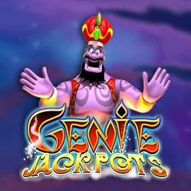 Try Genie Jackpots slot by Blueprint Gaming on priced-upcasino.uk – logo image