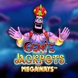 Genie Jackpots Megaways game by Blueprint Gaming – logo hosted on Priced Up Casino