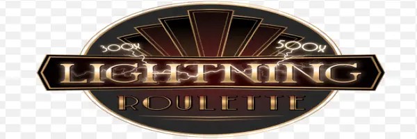 Official Live Casino logo: Lightning Roulette by Evolution at Priced Up Casino