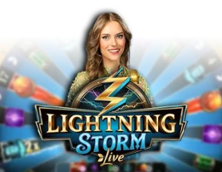 Enjoy Lightning Storm by Evolution – logo hosted on priced-upcasino.uk