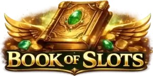Book of Slots by ThunderSpin, showcased at priced-upcasino.uk – game logo