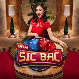 Mega Sic Bac game by Pragmatic Play – logo hosted on Priced Up Casino