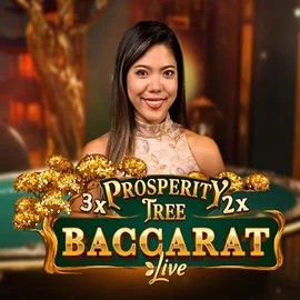 Prosperity Tree Baccarat by Evolution, showcased at priced-upcasino.uk – game logo