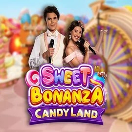 Sweet Bonanza Candy Land Live slot visual from Pragmatic Play available on priced-upcasino.uk