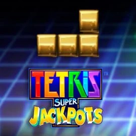 Official Jackpots logo: Tetris Super Jackpots by WMS at Priced Up Casino