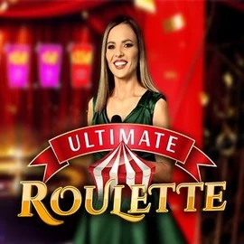 Ultimate Roulette game by Ezugi – logo hosted on Priced Up Casino