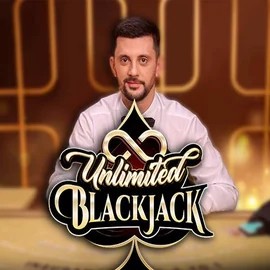 Unlimited Blackjack slot visual from Ezugi available on priced-upcasino.uk